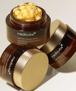 MEDICUBE- Deep Vita C Capsule Cream (Leke Karşıtı ve Parlatıcı 5 Çeşit C Vitaminli Kapsül Krem) 55gr